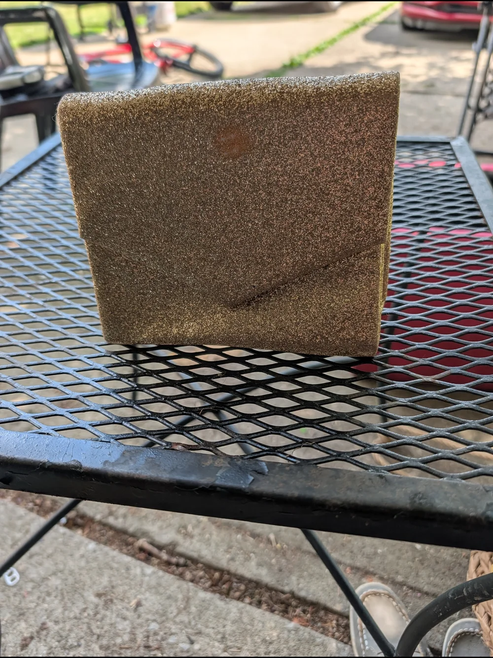 Macy's Beige Handbag Interior Label